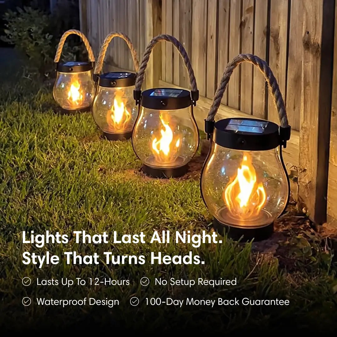 Kaliqo™ – Solar Lantern Outdoor Lights