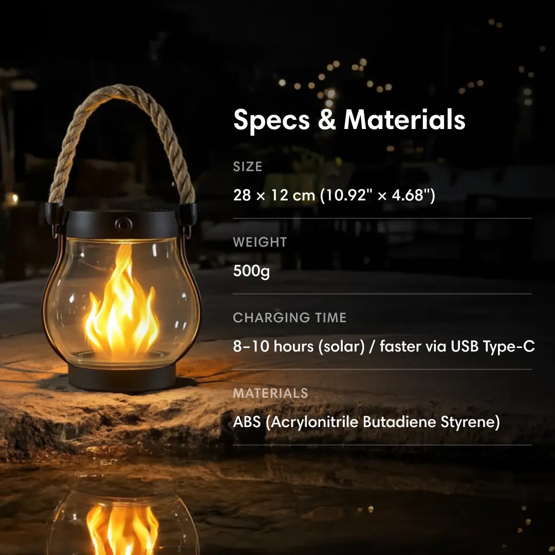 Kaliqo™ – Solar Lantern Outdoor Lights