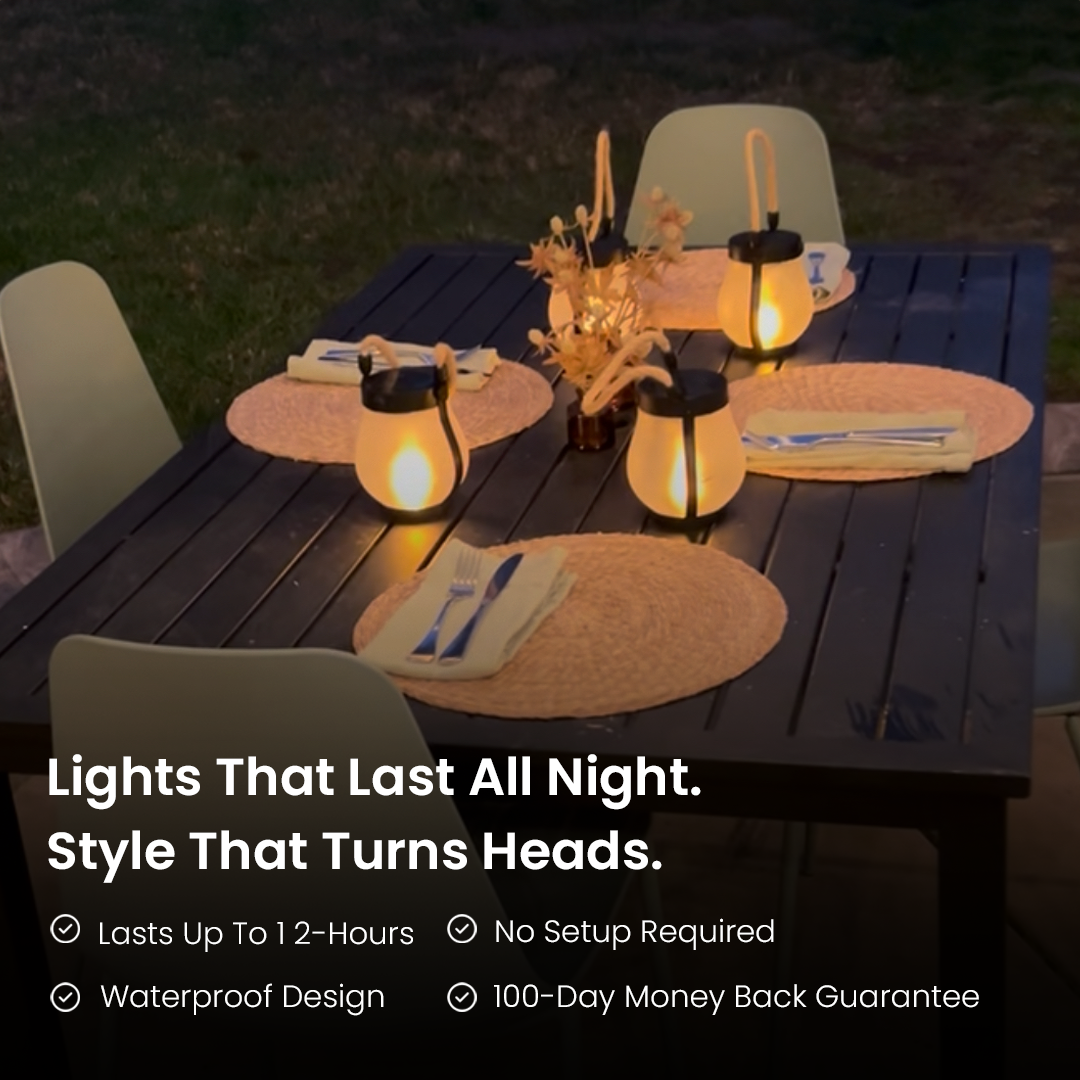 Kaliqo™ | Solar Lantern Outdoor Lights